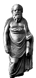 Socrates alabaster statuette, London, British Museum, Archaelogishes Institut Universitaet Erlangen-Nurenberg CS 21821