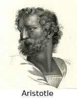 “Aristotele 
Filosofo” Giuseppe Bortignoni, 1793-1860 engraving, British Museum #1935,082811