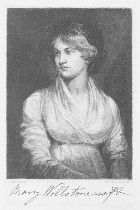“Mary Wollstonecraft,” etching A.L. Merritt, British Museum #1927,1126.1.24.57