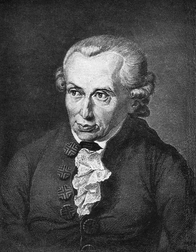 Immanuel Kant (1724-1804) J.L. Raab Engraving, 1791