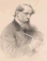 Charles Dickens
Photograph cropped nd. 
Library of Congress P & R