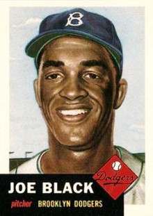 “Joe Black, Brooklyn Dodgers,” Topps card, 
	SABR, Cronkite School at ASU
