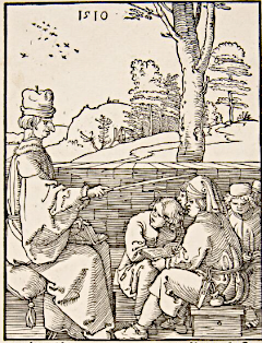 &ldquo;The Schoolmaster&rdquo;
Woodcut c. 1510 #21.64.1
Metropolitian Museum of Art
New York